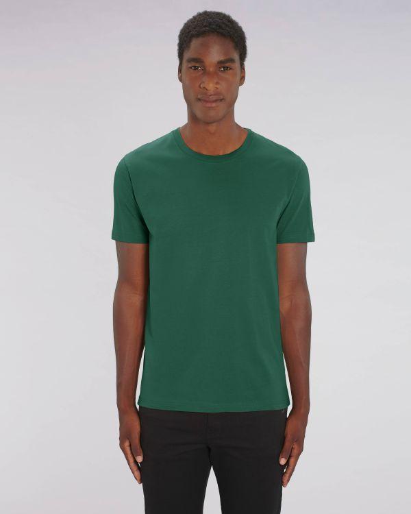 T-Shirt Unisexe 100% Coton Bio | Broderie Et Impression Bottle Green