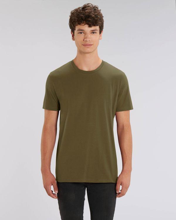 Camiseta Unisex 100% Algodón Orgánico Stanley Creator | Bordado E Impresión British Khaki