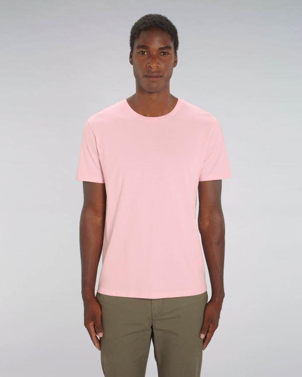 pictoT-Shirt Unisexe 100% Coton Bio | Broderie Et Impression Cotton Pink