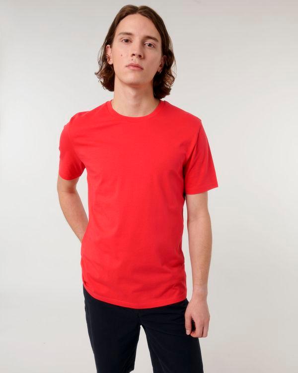 T-Shirt  Creator Stanley Stella. Unisexe 100% Coton Bio Deck Chair Red