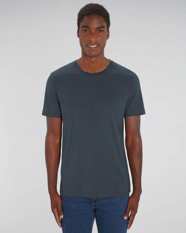 pictoT-Shirt Unisexe 100% Coton Bio | Broderie Et Impression India Ink Grey
