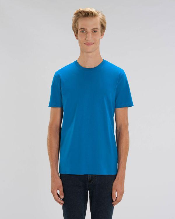 pictoT-Shirt Unisexe 100% Coton Bio | Broderie Et Impression Royal Blue