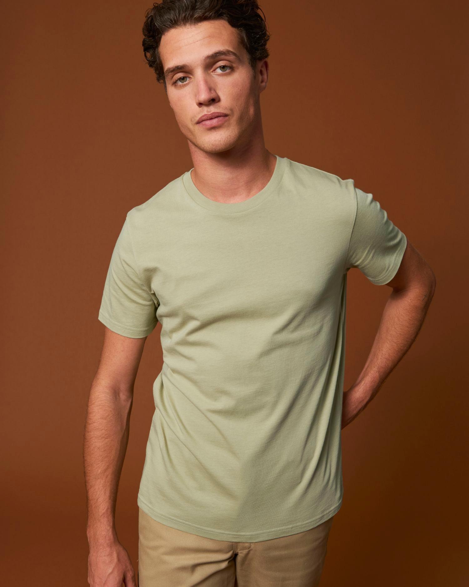 pictoT-Shirt Unisexe 100% Coton Bio | Broderie Et Impression Sage