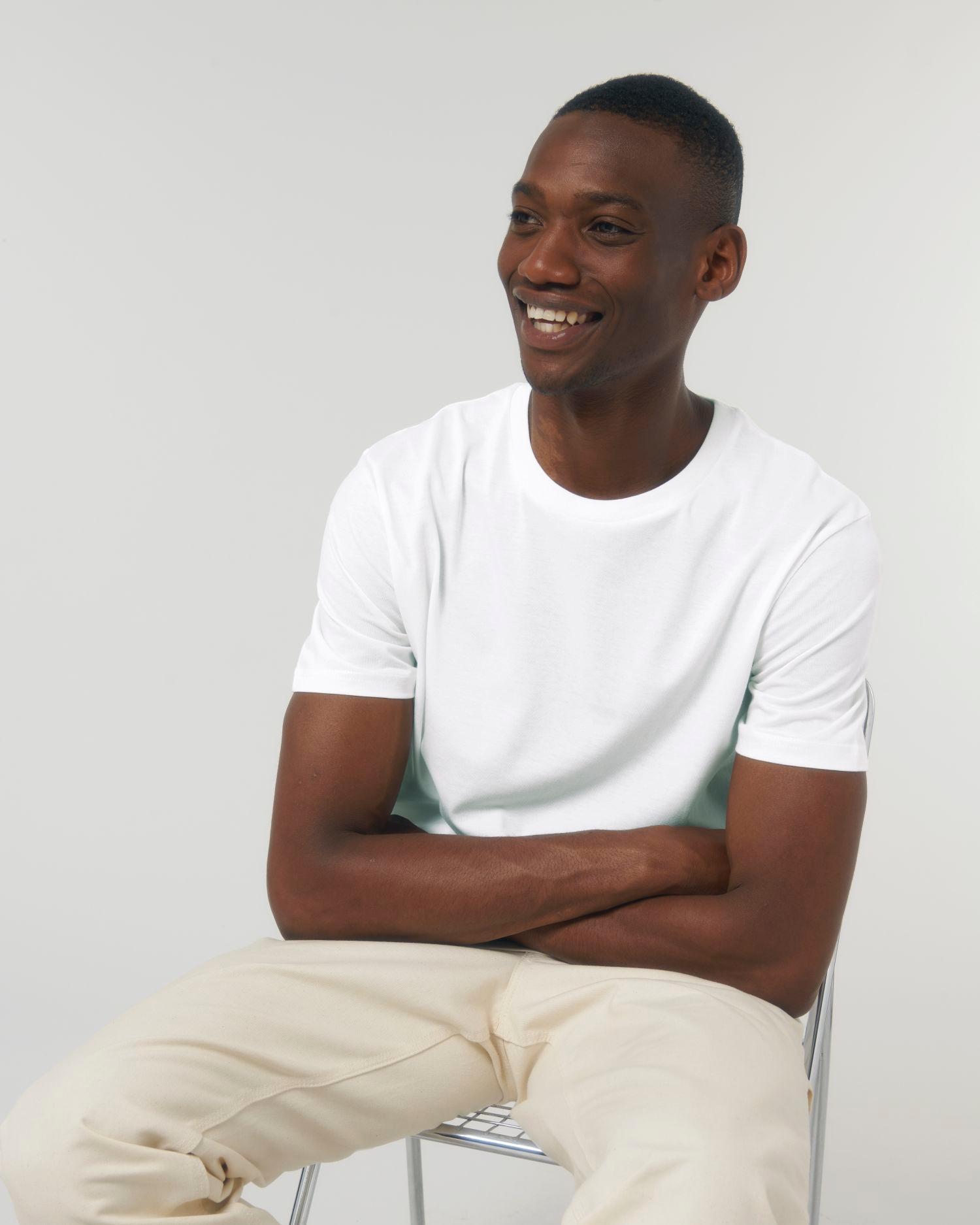 pictoT-Shirt Unisexe 100% Coton Bio | Broderie Et Impression Off White