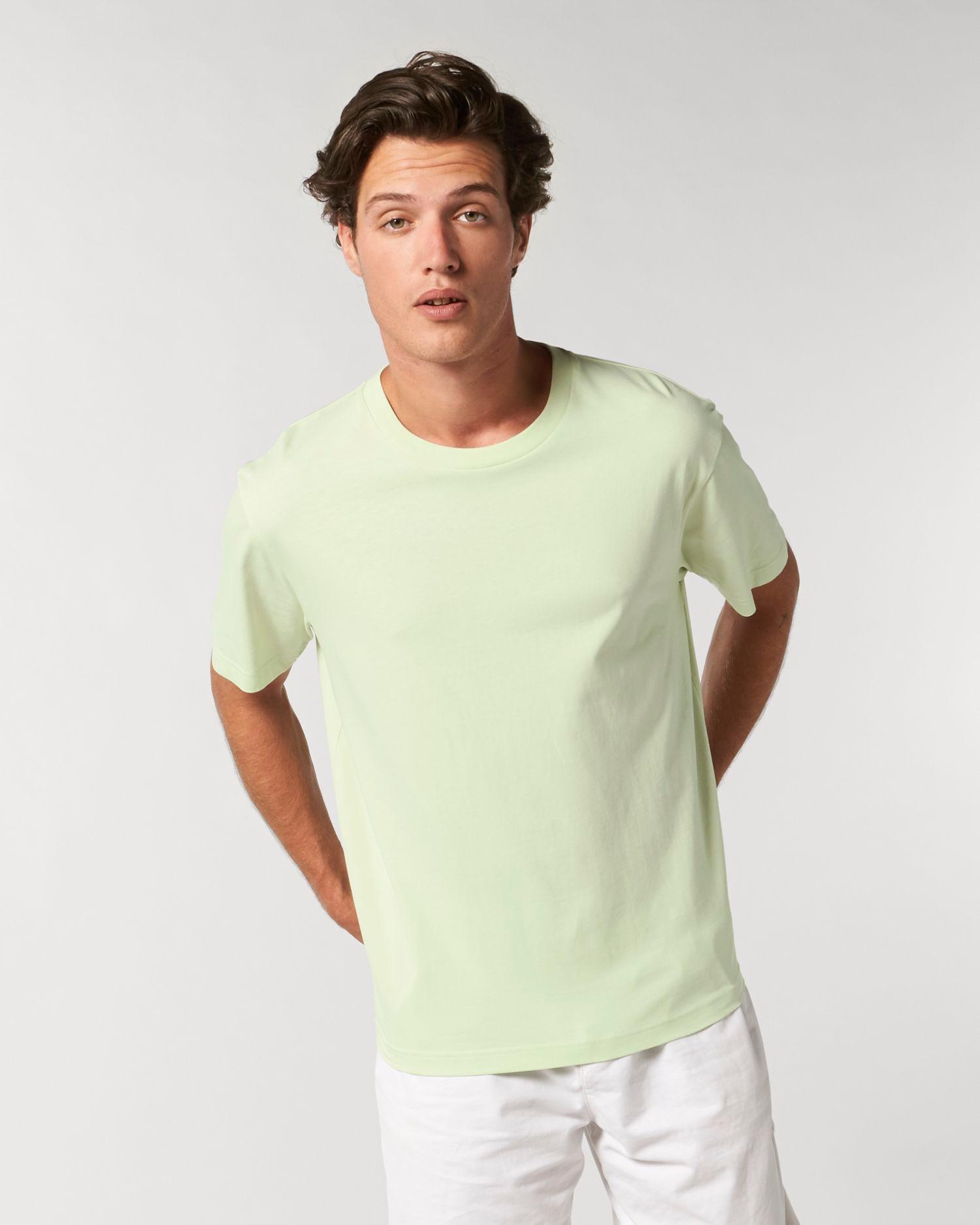 T-Shirt Ample Unisexe Bio Stanley Fuser | Impression Et Broderie  Stem Green