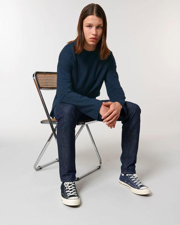 T-Shirt Décontracté Unisexe | Stanley Stella Triber | Coton Bio  French Navy