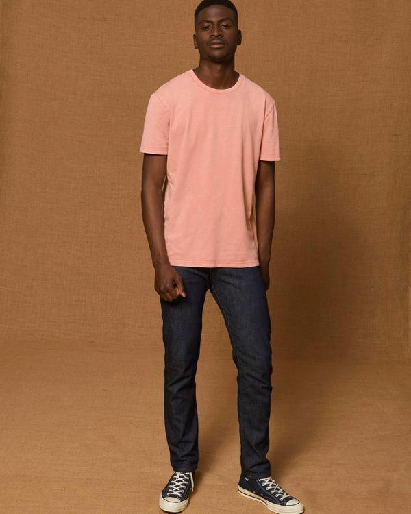 T-Shirt Teinté Stanley Vintage | Coupe Unisexe | Coton Bio G. Dyed Aged Rose Clay