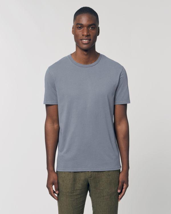 T-Shirt Teinté Stanley Vintage | Coupe Unisexe | Coton Bio G. Dyed Lava Grey
