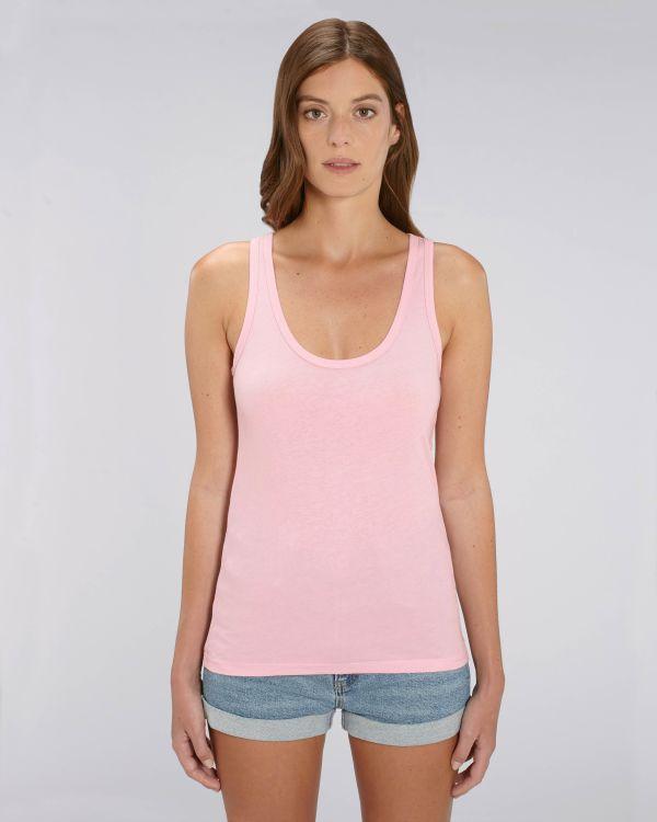 Camiseta De Tirantes Mujer Stella Dreamer Cotton Pink