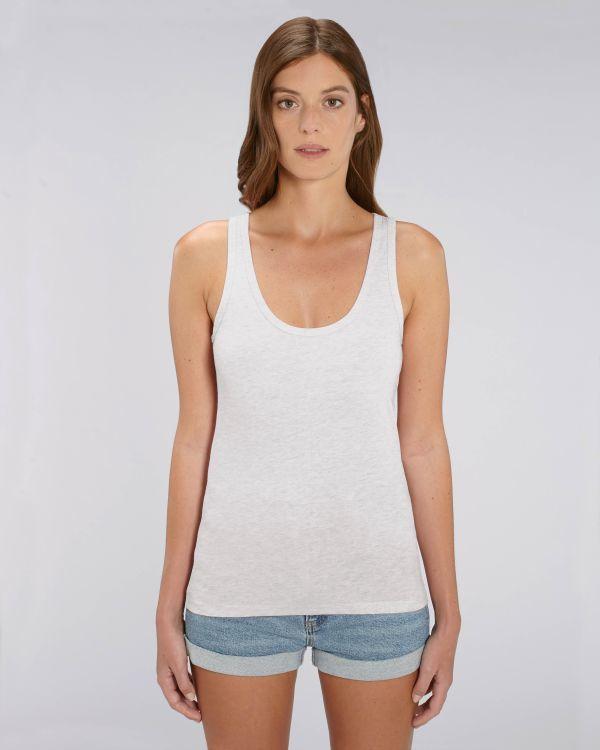 Camiseta De Tirantes Mujer Stella Dreamer Cream Heather Grey