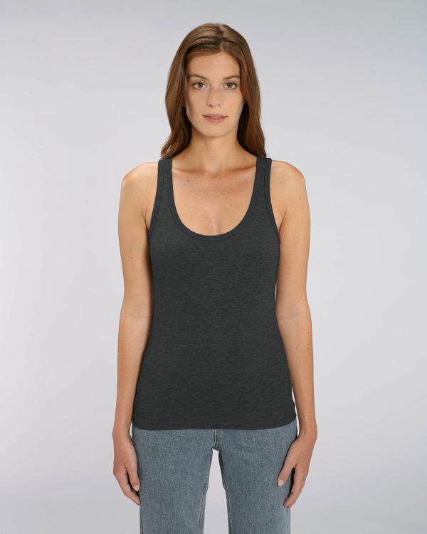 Camiseta De Tirantes Mujer Stella Dreamer Dark Heather Grey