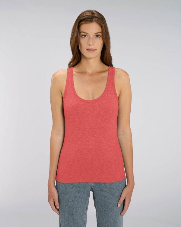 Camiseta De Tirantes Mujer Stella Dreamer Mid Heather Red
