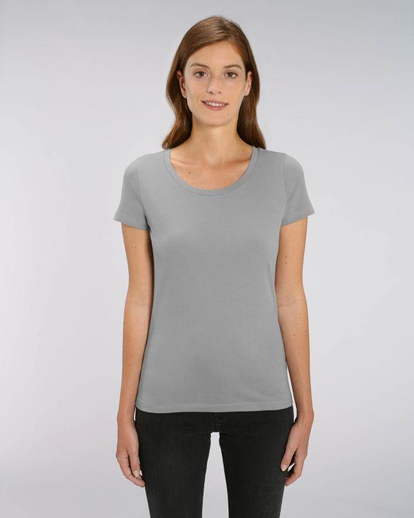Tee-Shirt Femme | 100% Coton Bio | Broderie Et Impression Opal