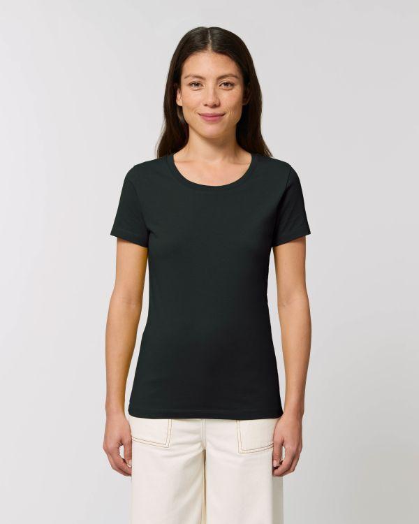 T-Shirt Stella Expresser | Mode Éthique | Coton Bio  Black