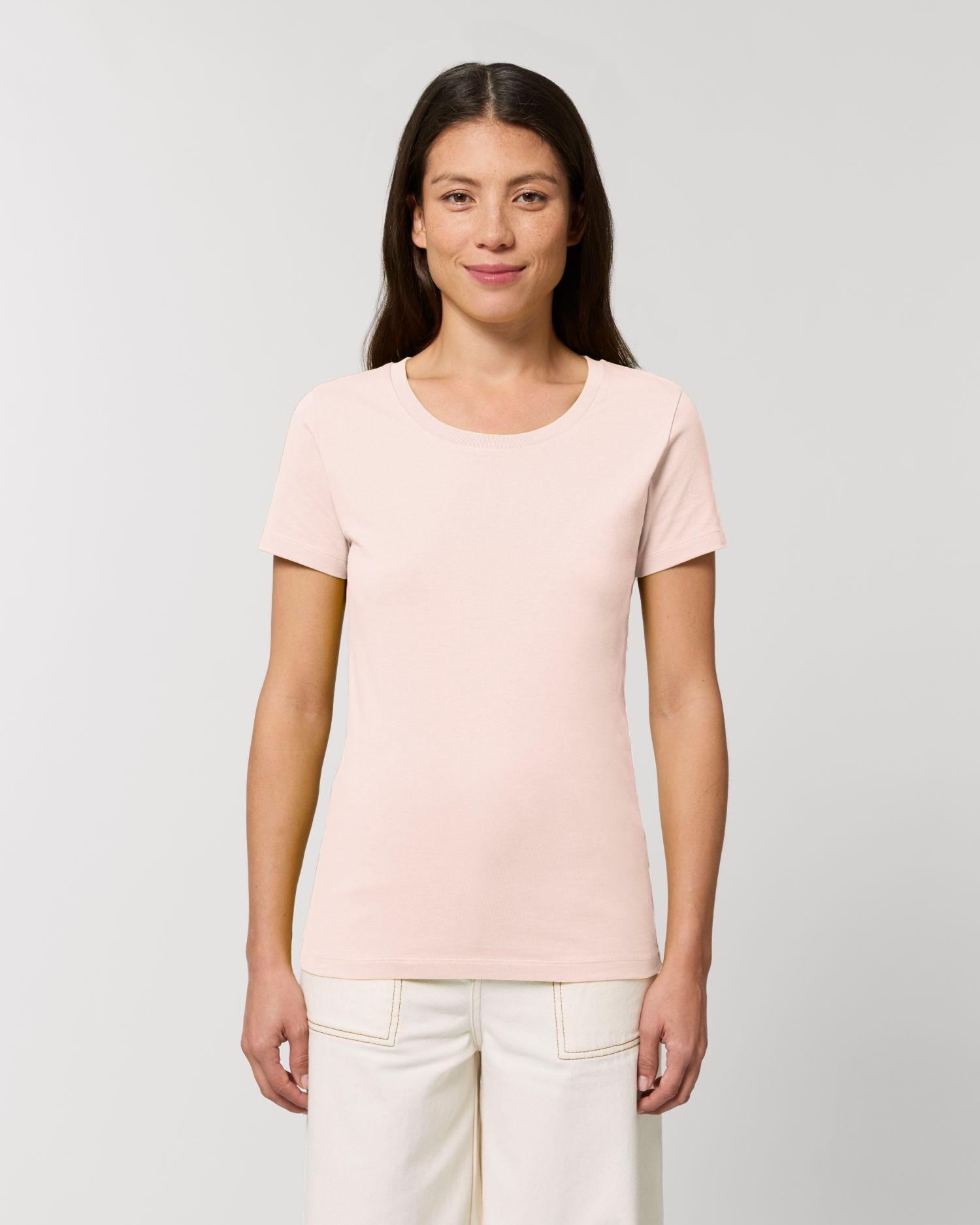 T-Shirt Stella Expresser | Mode Éthique | Coton Bio  Candy Pink