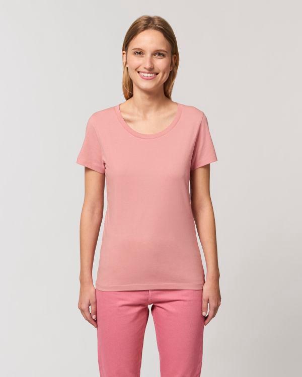 T-Shirt Stella Expresser | Mode Éthique | Coton Bio  Canyon Pink