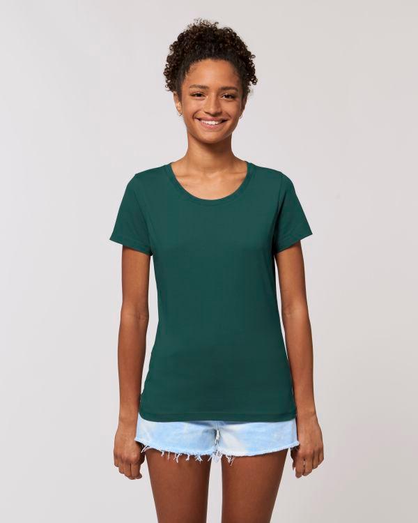 T-Shirt Stella Expresser | Mode Éthique | Coton Bio  Glazed Green