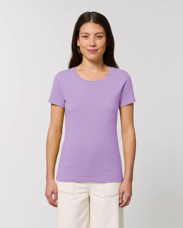 T-Shirt Stella Expresser | Mode Éthique | Coton Bio  Lavender Dawn