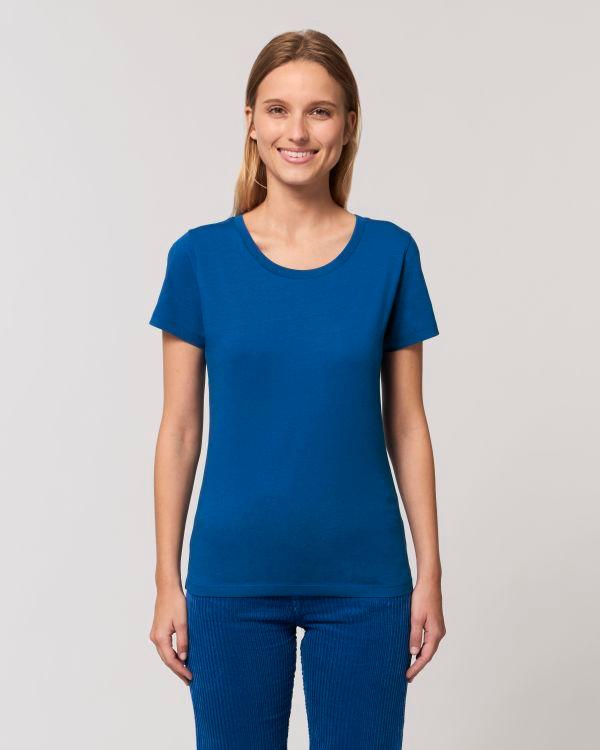 T-Shirt Stella Expresser | Mode Éthique | Coton Bio  Majorelle Blue