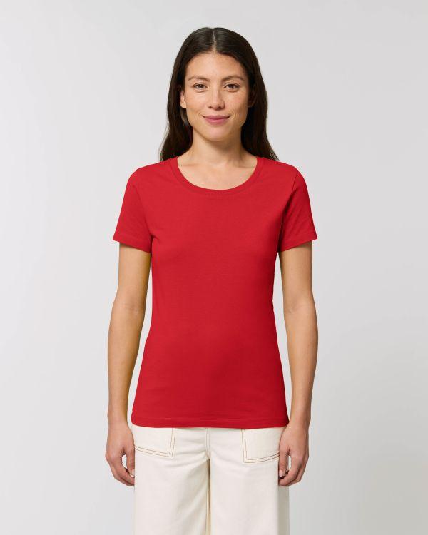 Camiseta Ajustada Mujer Stella Expresser Heather Grape Red