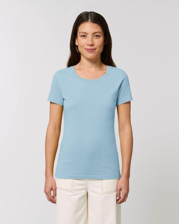 Camiseta Ajustada Mujer Stella Expresser Sky blue
