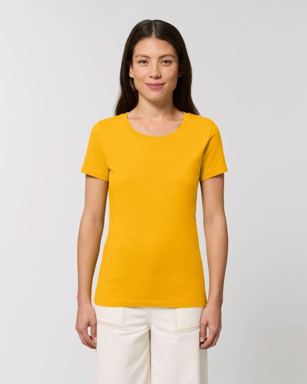 T-Shirt Stella Expresser | Mode Éthique | Coton Bio  Spectra Yellow