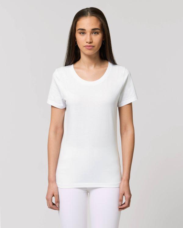 Camiseta Ajustada Mujer Stella Expresser White