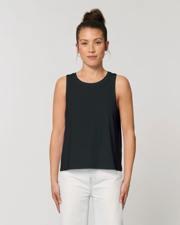 Débardeur Court Femme | Stella Dancer Black