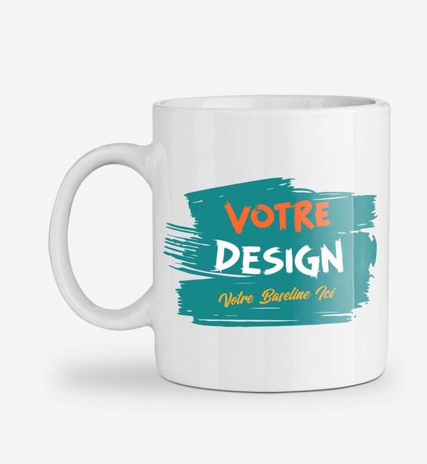 picto Votre Mug  Photo Personnalisé Sur Tunetoo BLANC