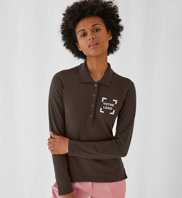 Women's Long Sleeve Polo