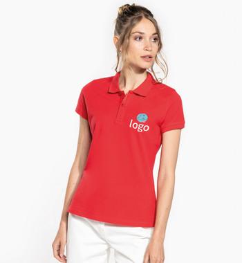 Polo Mujer personalizado 220g