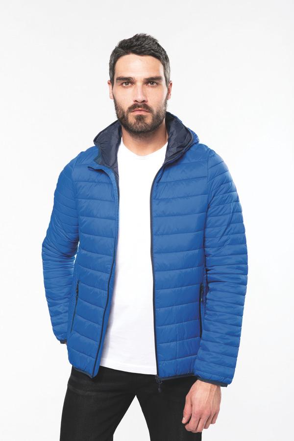 Customizable Men's Hooded Down Jacket