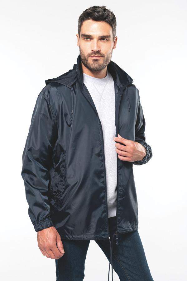 picto Customizable Men's Windbreaker Black