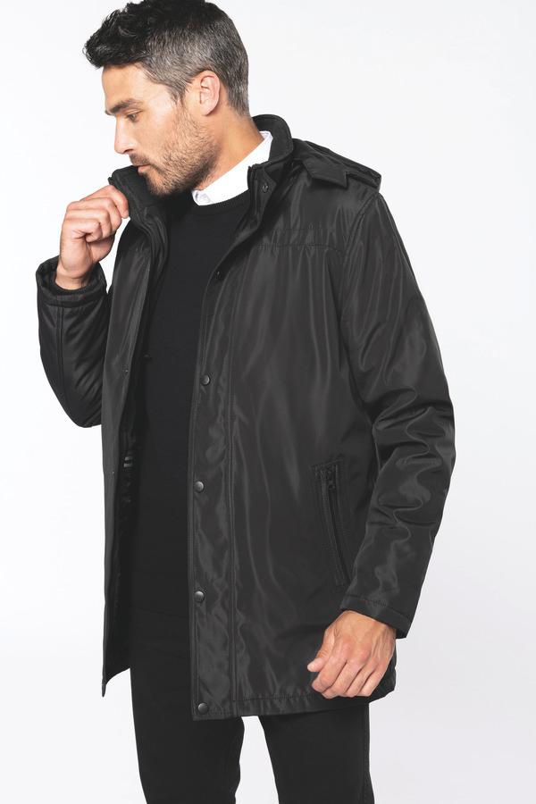 Parka Con Capucha Para Hombre Personalizada