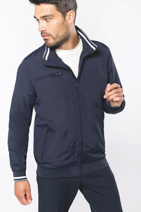 Customizable Striped Jacket For Men On Tunetoo