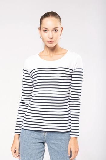 Sailor long sleeves Tee shirt Women