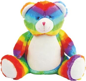 Peluche Oso Arco Iris para personalizar