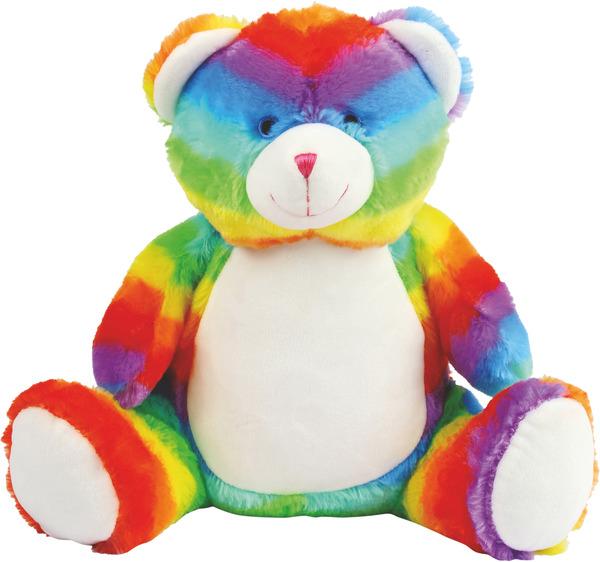 Ours En Peluche Personnalisé | Ourson Arc En Ciel