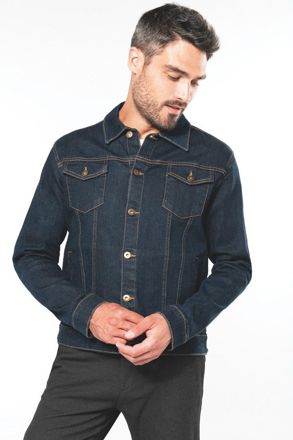 Veste Jean Homme | Broderie Sur Le Dos