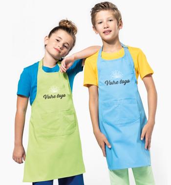 Kids chef pocket apron