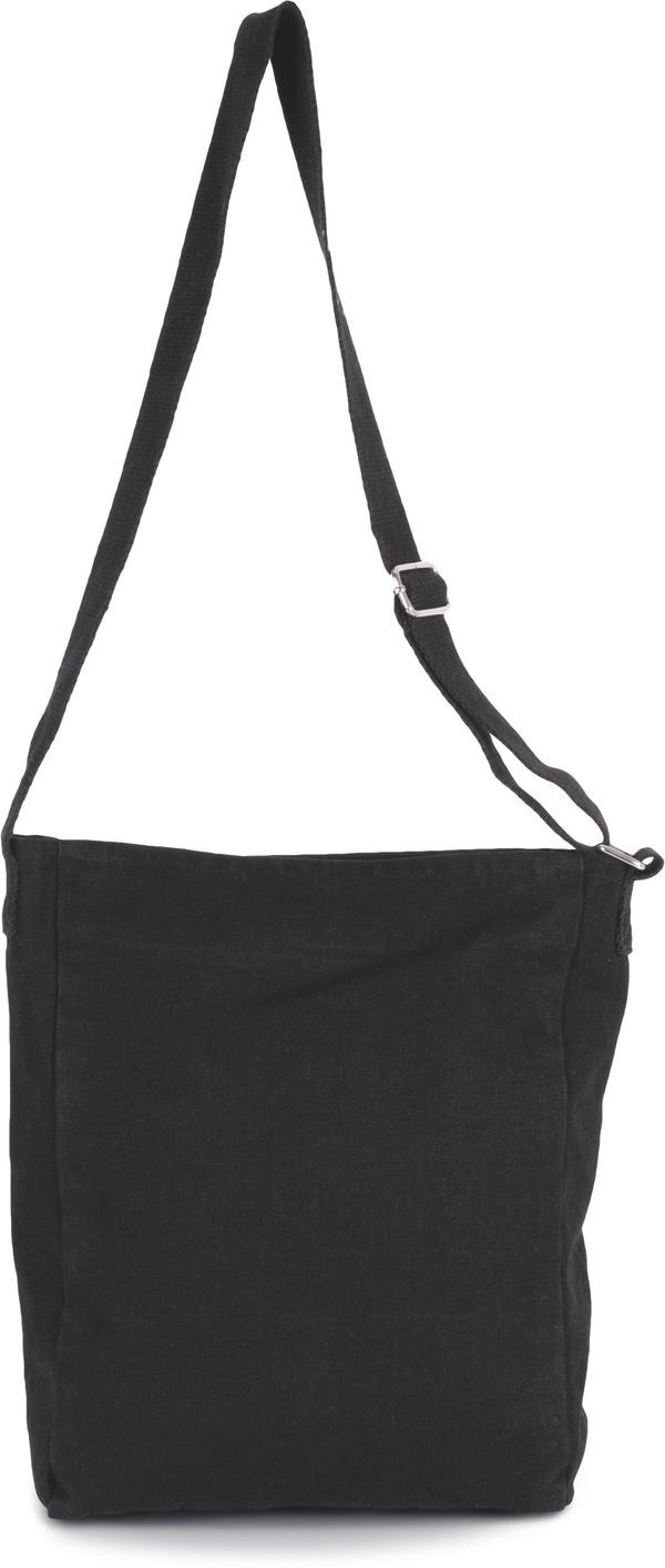 picto Bolso Bandolera En Algodón Canvas Washed Dark Grey