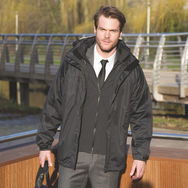 Parka 3 En 1 Intérieur Softshell | 100% Polyester | Personnalisable En Broderie