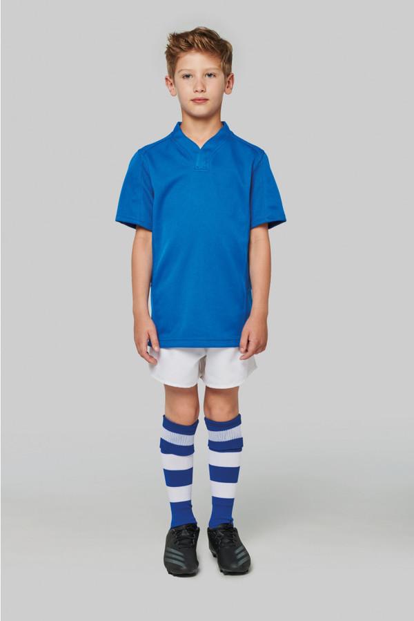 picto Kinder-Rugby-Shorts | Flex Und Stickerei Sporty Royal Blue