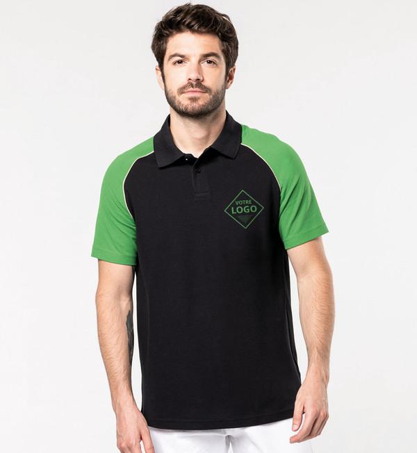 Polo Baseball Homme | 100% Coton Maille Piquée