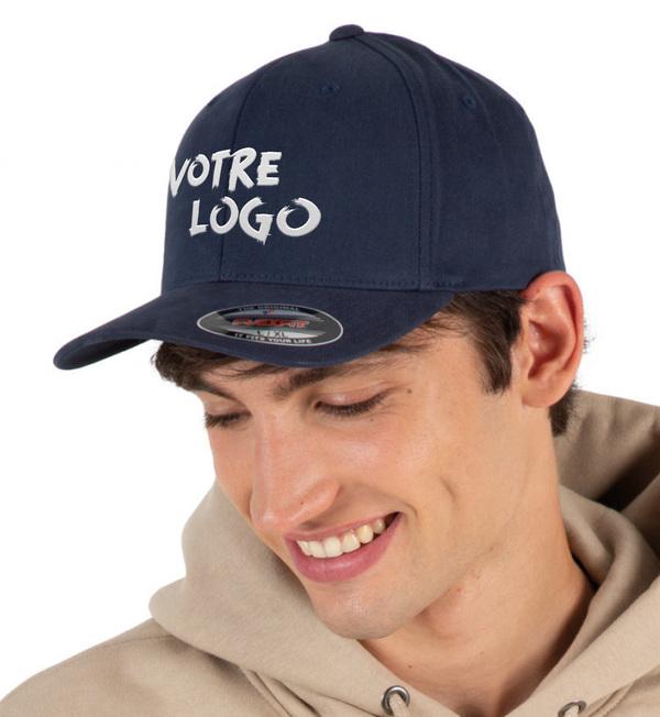 Casquette Fermeture Élastique | Modèle Flexfit Sans Empiècement À L'arrière