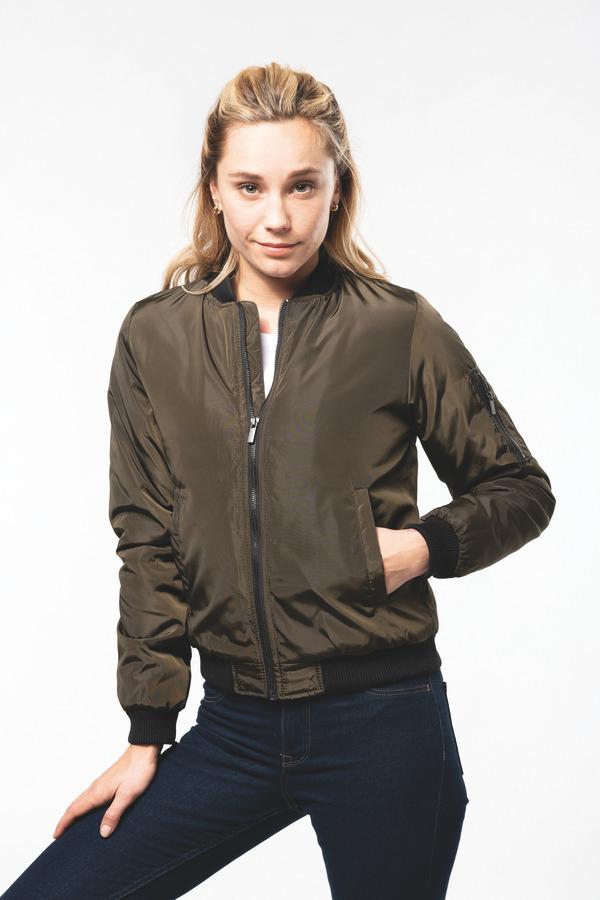 Blouson Bombers Femme - Personnalisez Votre Style Avec Le Modèle Kariban K6123