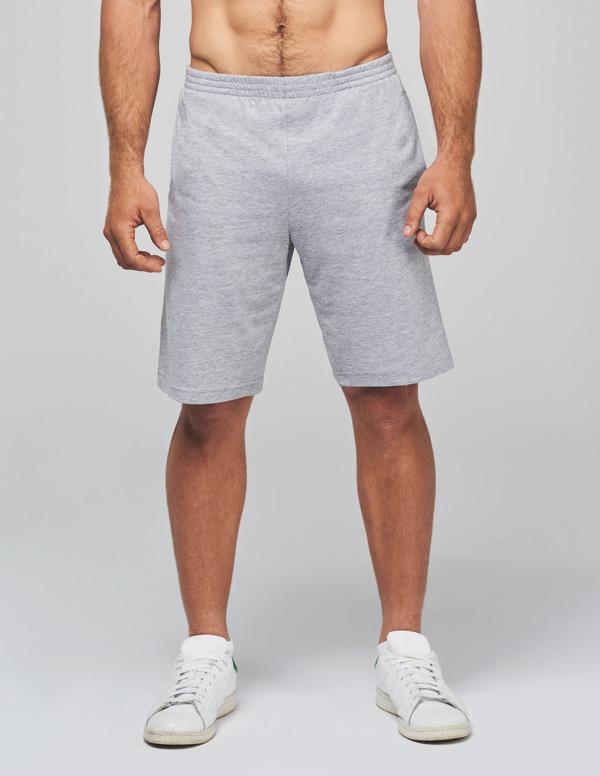 Short De Sport Homme En Coton Jersey À Personnaliser En Broderie