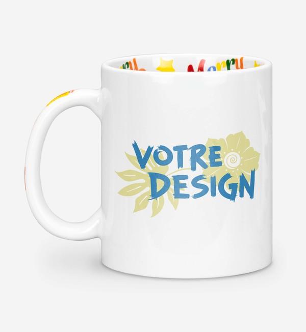 Mug En Céramique Motif De Noël