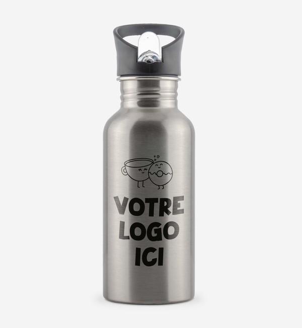 Gourde En Acier Inoxidable - 600 Ml