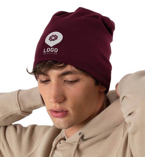 Bonnet Long Et Oversized - 2 En 1- Bicolore Et Réversible